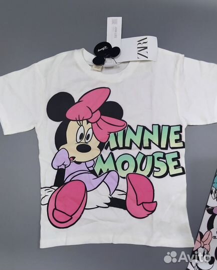 Костюм для девочки Zara 110 Минни Маус новый