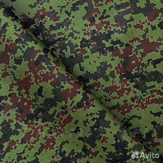 Ткань Оксфорд 210D PU камуфляж