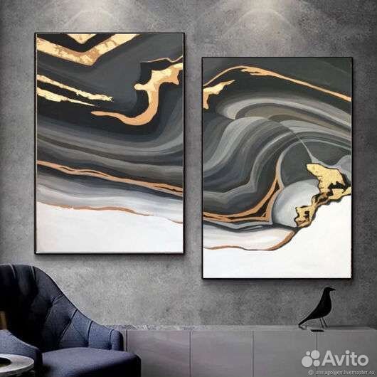 Картины с золотом в наличии