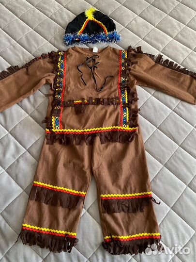 Костюм индейца для мальчика 3-5 лет