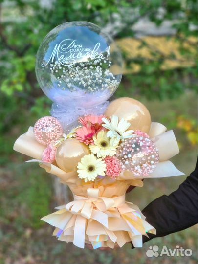 Букет из воздушных шаров