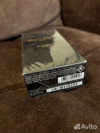 Givenchy gentleman 100 мл оригинал