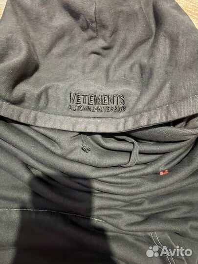 Vetements худи sweater logo