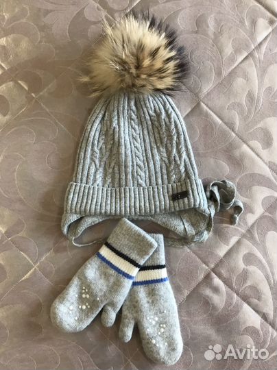 Шапки, варежки, шарф для девочки