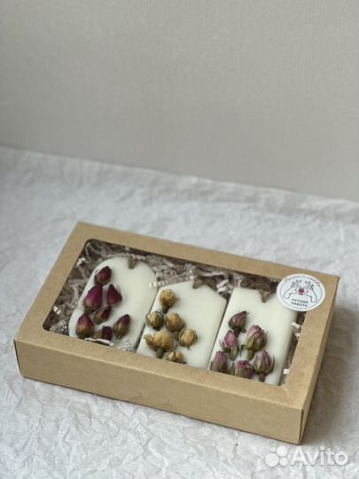 Подарочный набор на 8 марта аромасаше 3 шт