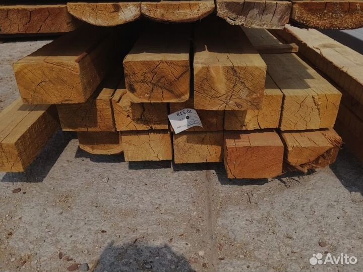 Брус из лиственницы для надёжного строительства