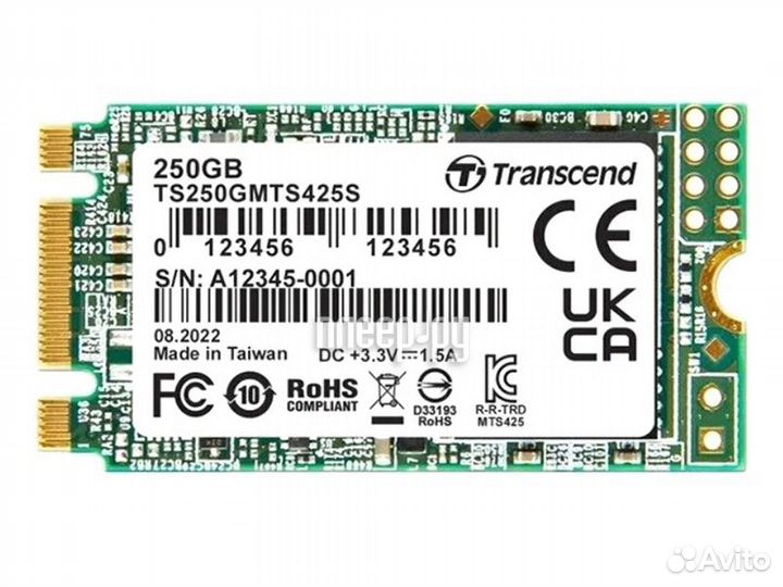 Transcend MTS425 250Gb TS250gmts425S