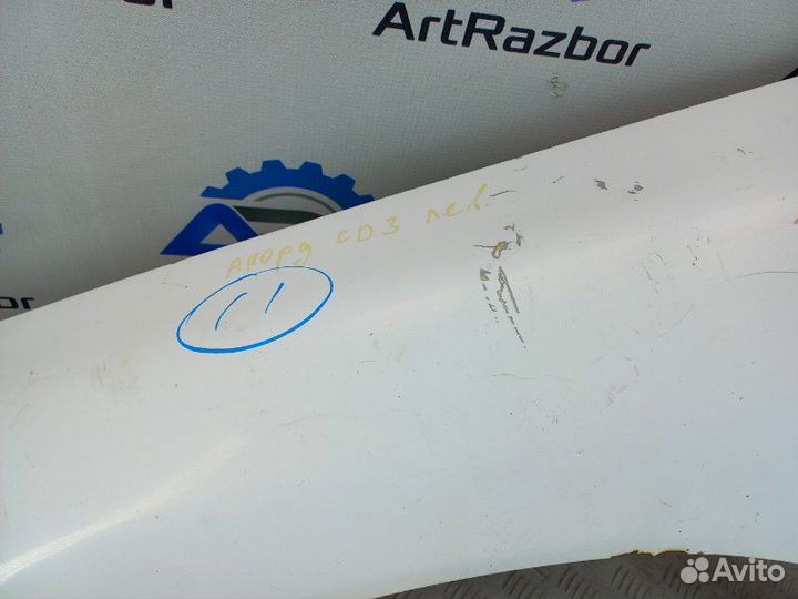 Крыло переднее левое Honda Accord 5 CD3