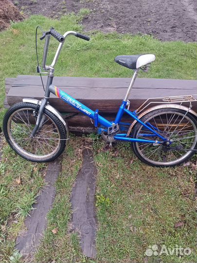 Велосипед бу подростковый складной