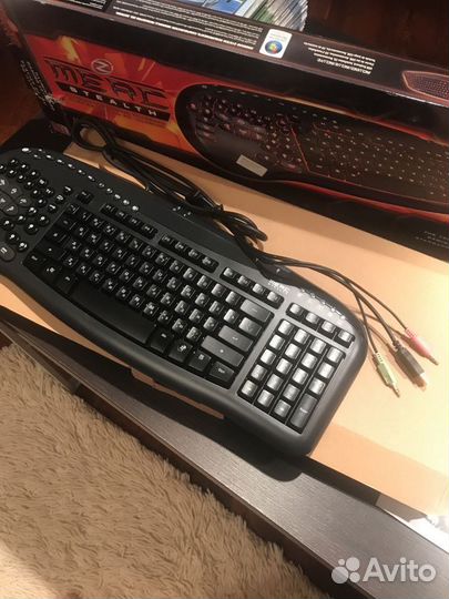 Клавиатура игровая+игры для рс