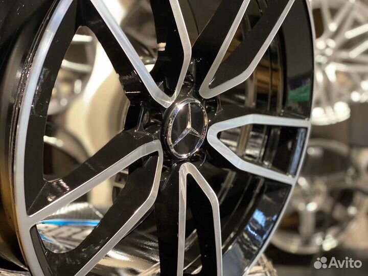 Литые диски R19 5x112 разноширокие Mercedes E C S