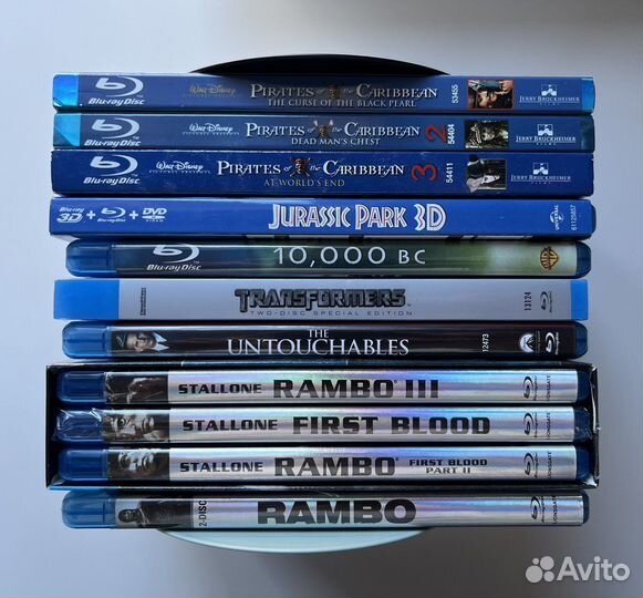 Blu ray DVD фильмы США