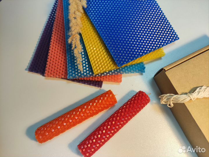 Вощина натуральная, свечи