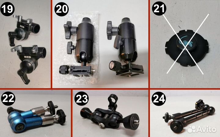 Обвес, грип и пр. (Arri, WC, SmallRig) 45 позиций