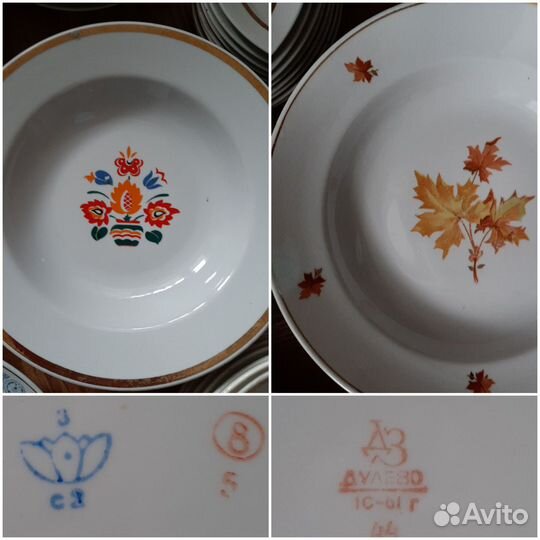 Фарфоровая посуда СССР