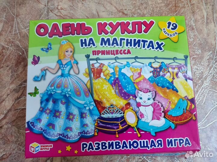 Развивающая игра на магнитах 