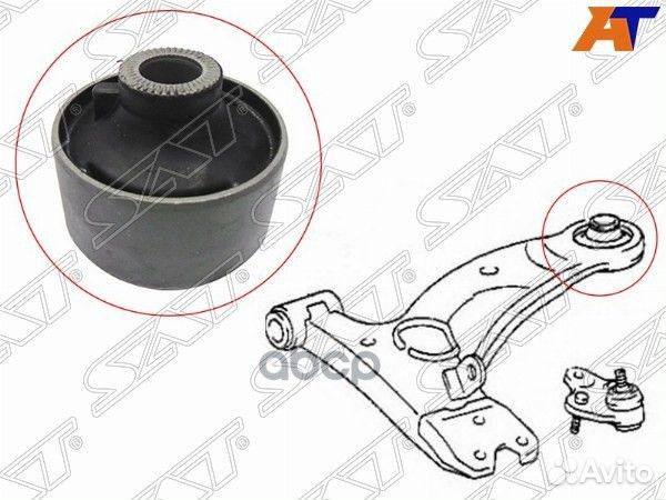 Сайлентблок RR (вертик) переднего нижнего рычаг