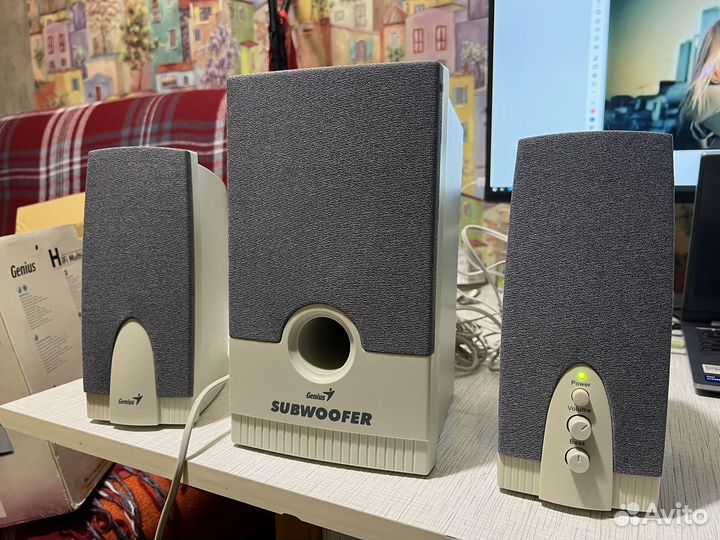 Колонки genius sw g 106 subwoofer