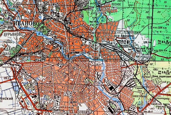 Карты Ивановской области для навигаторов Гармин