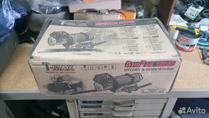 Лебедка электрическая T-MAX 2500