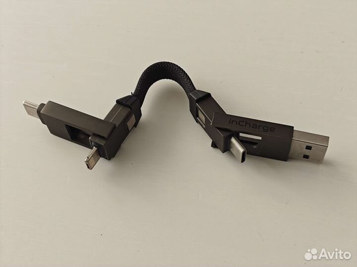 InCharge универсальный кабель, USB-C iPhone