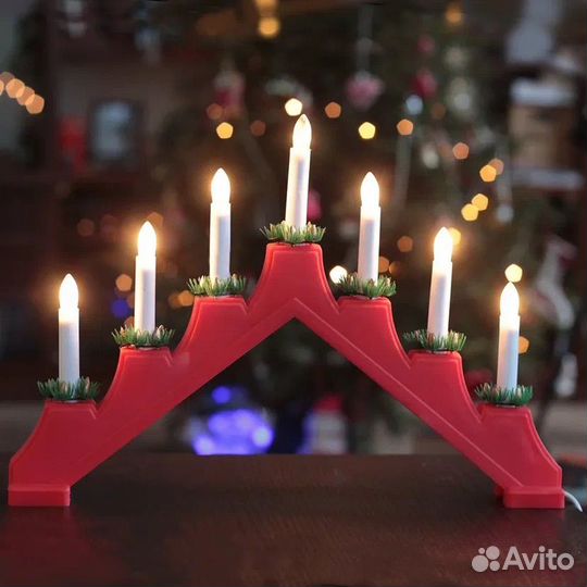 Светильник рождественская горка