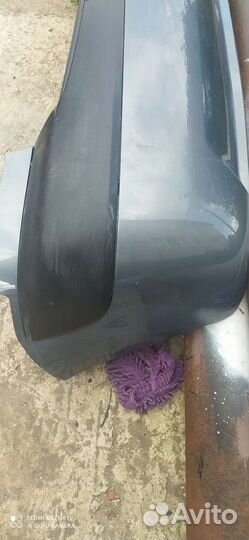 Задний бампер kia rio 2008