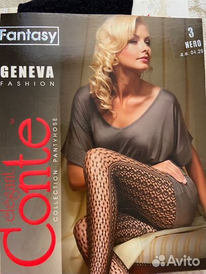 Колготки женские Conte с рисунком р.3,4
