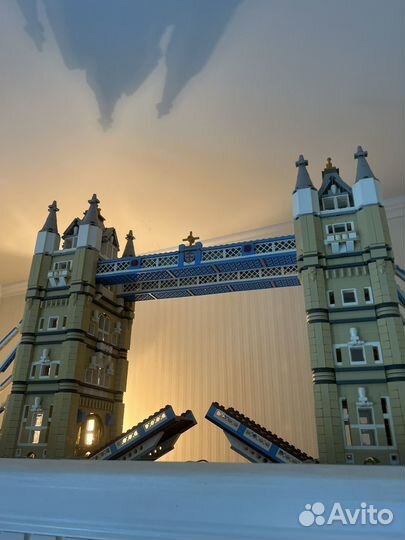 Lego 10214 Тауэрский мост Tower Bridge коробка