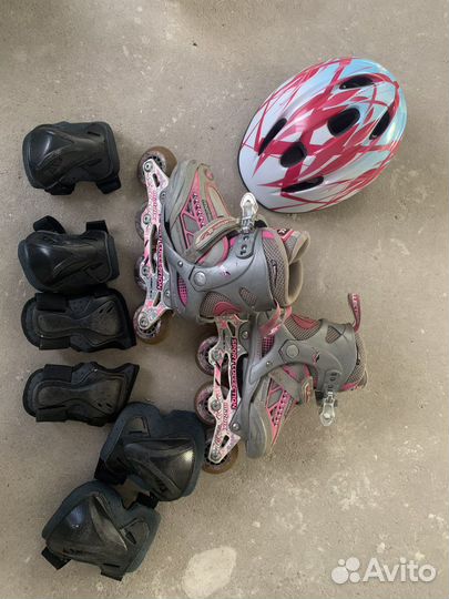 Детские ролики и защита