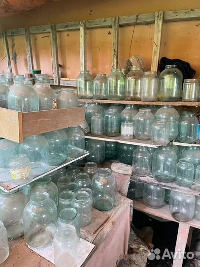 Банки стеклянные 0.5л, 1л, 1.5л, 2л, 3л