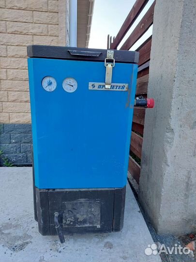 Твердотопливный котёл