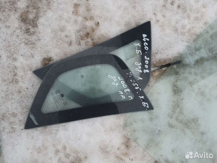 Стекло двери правое Chevrolet Aveo