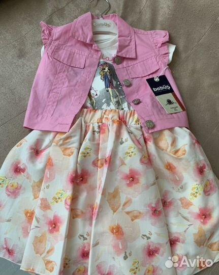 Bebus костюм для девочки р.98