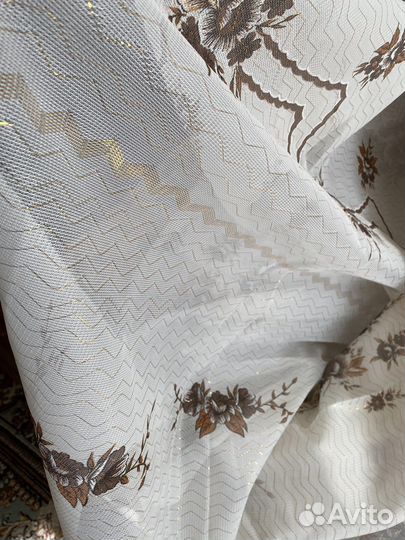 Тюль советская новая