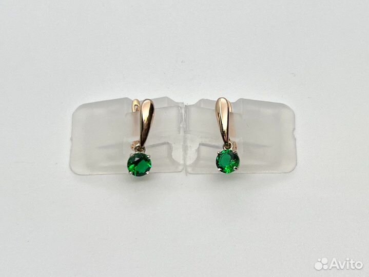 Золотые серьги 585 пробы