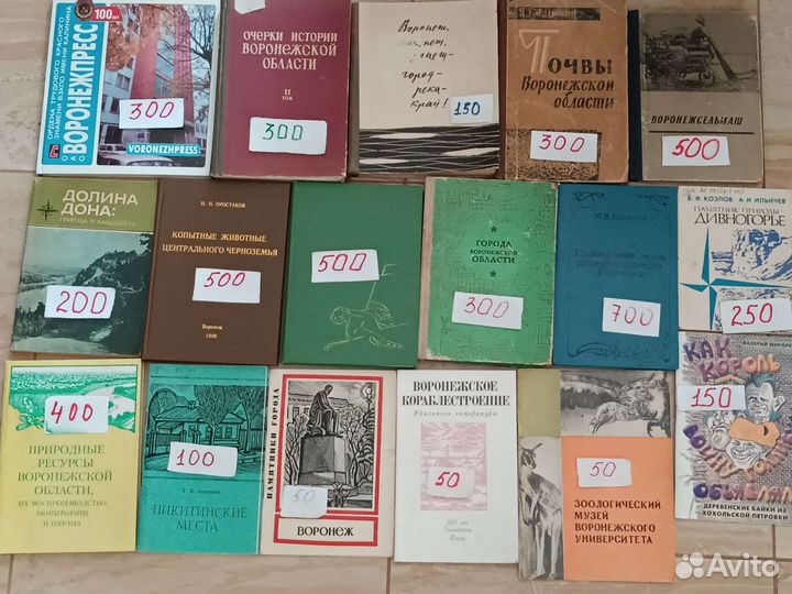 Книги о Воронеже