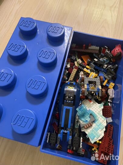 Lego бокс оригинальный с деталями лего