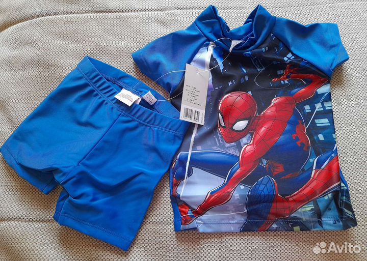 Новый костюм для плавания размер74-80см/6-12мес