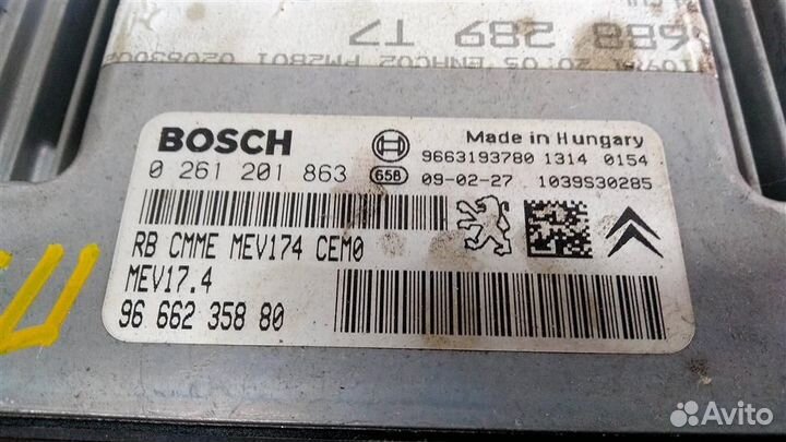 Эбу двс Peugeot 308