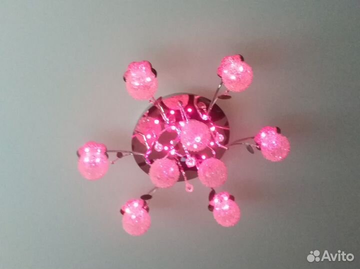 Люстра потолочная бу