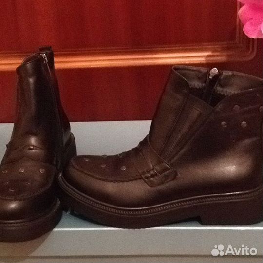 Ботинки на сплошной