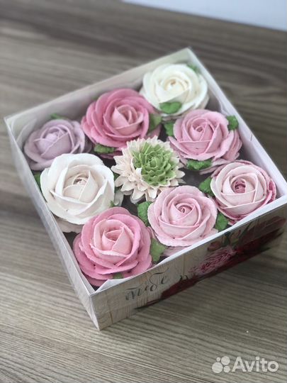 Зефирный букет