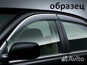 Дефлекторы окон (ветровики) VW Tiguan 2 молдинг