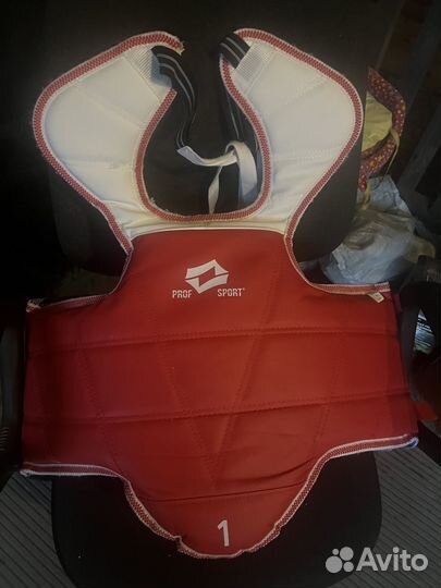 Жилет и шлем детские для тхэквондо