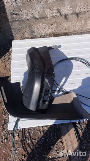 Накладки заднего бампера лендкрузер 100.470