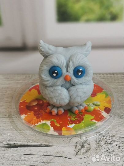 Подарок ко дню учителя, Сова, мыло ручной работы