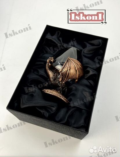 Бокал коньячный Дракон