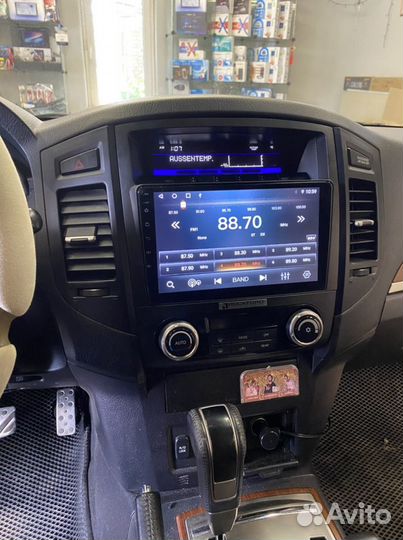 Авто магнитола Mitsubishi Pajero 4 2006-2021