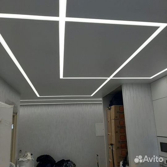 Натяжные потолки